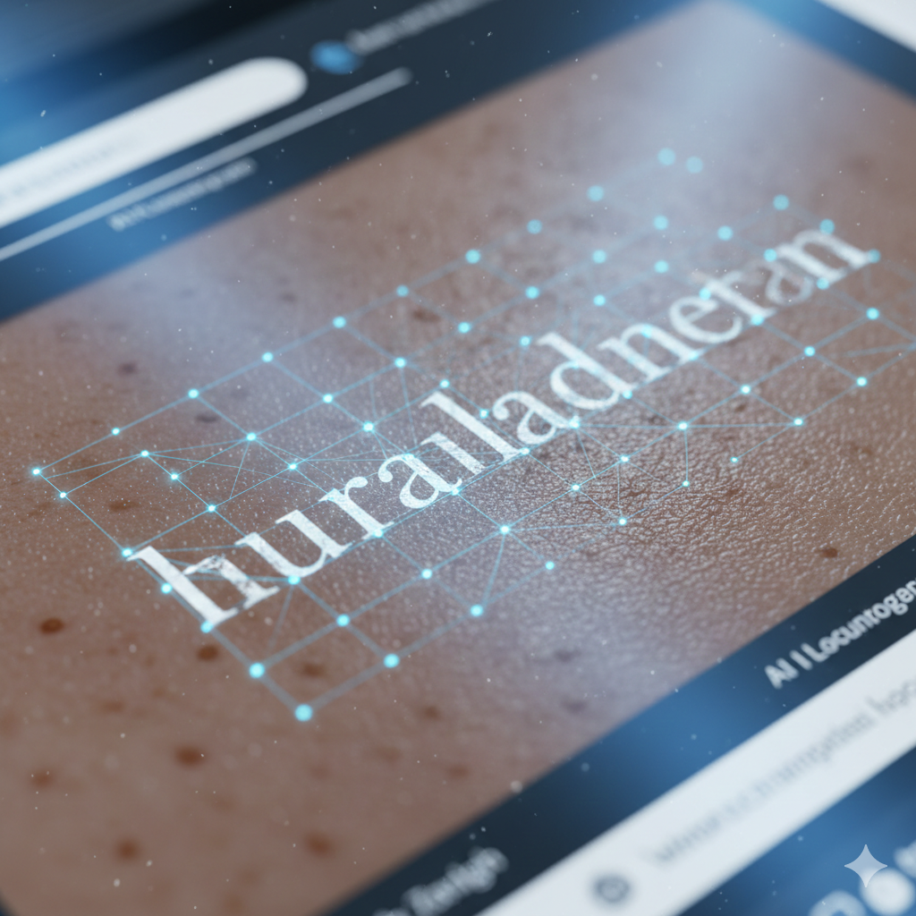 Visualization of AI neural network analyzing and reconstructing pixels to remove watermarks without blurring